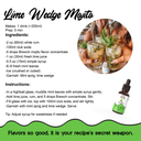 Lime Wedge - NAT. (BRW)