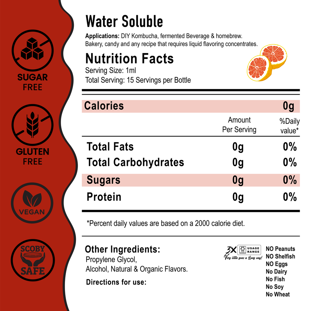 Grapefruit Blend - NAT. Type (BRW)